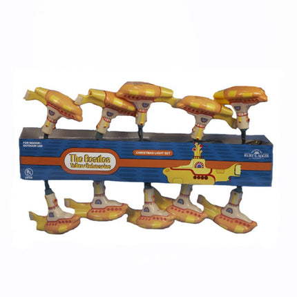 The Beatles Yellow Submarine Kurt Adler Party String Home Decor Lights Set