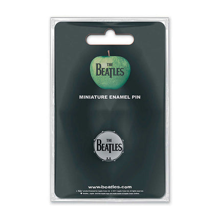 The Beatles Drum Head Enamel Metal Mini Lapel Pin Badge