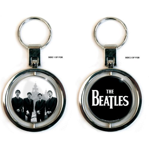 The Beatles Liverpool 1962 Two Sided Metal Key Chain Key Ring