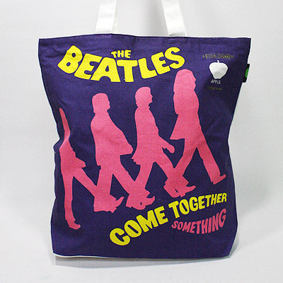 The Beatles Cotton Tote Bag with Zip Top Come Together