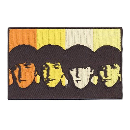 The Beatles Classic Heads n Bands Embroidered Iron on Patch
