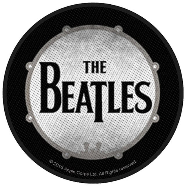 The Beatles Classic Vintage Drum Embroidered Iron on Patch