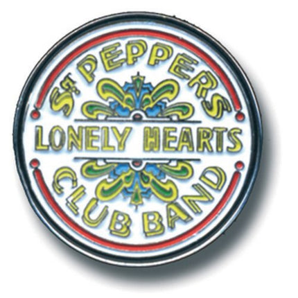 The Beatles Sgt Pepper Enamel Metal Lapel Pin Badge