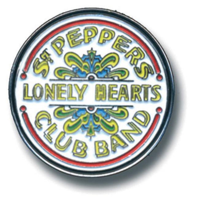 The Beatles Sgt Pepper Enamel Metal Lapel Pin Badge