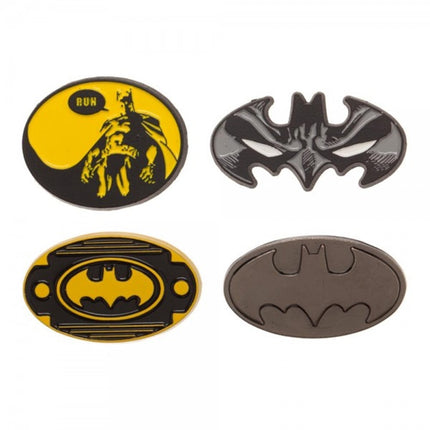 Batman Enamel Metal Mini Pin Badge Set