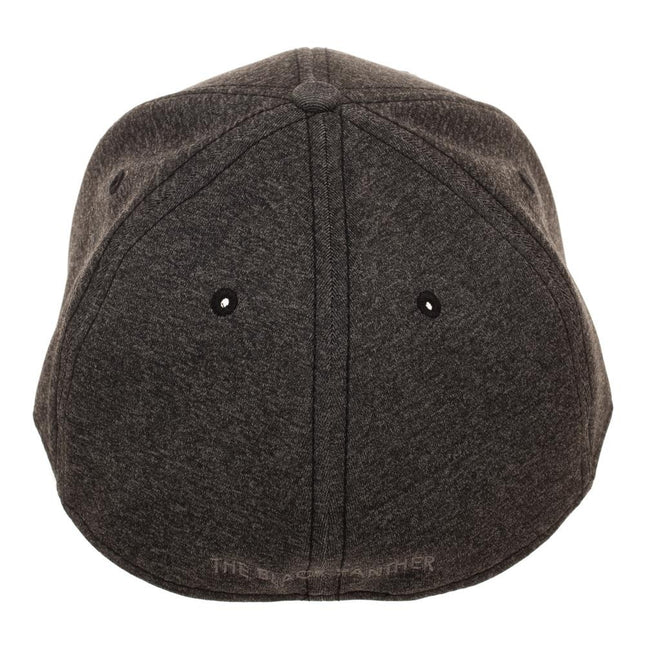 Black Panther Rubber Weld Cationic Flex Baseball Cap