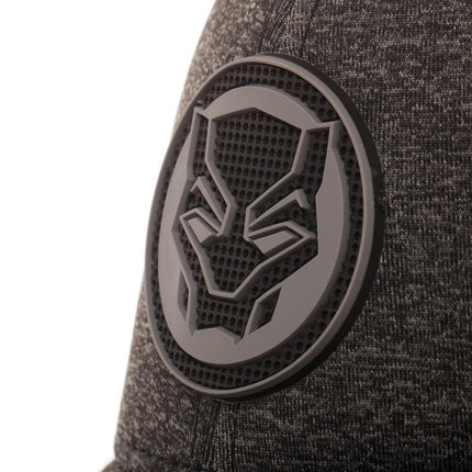 Black Panther Rubber Weld Cationic Flex Baseball Cap