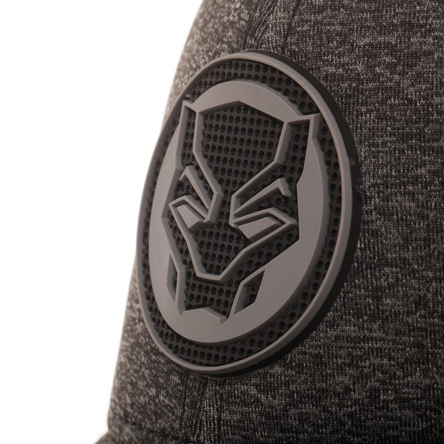 Black Panther Rubber Weld Cationic Flex Baseball Cap