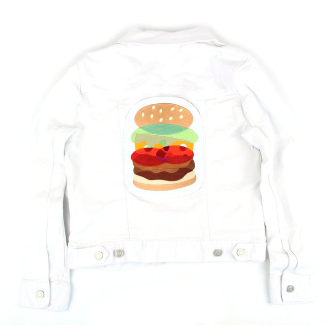 Burger Rad Look Embroidered Back Patch