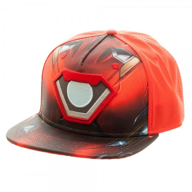 Marvel Civil War Iron Man Ballistic Sublimated Snapback Baseball Cap