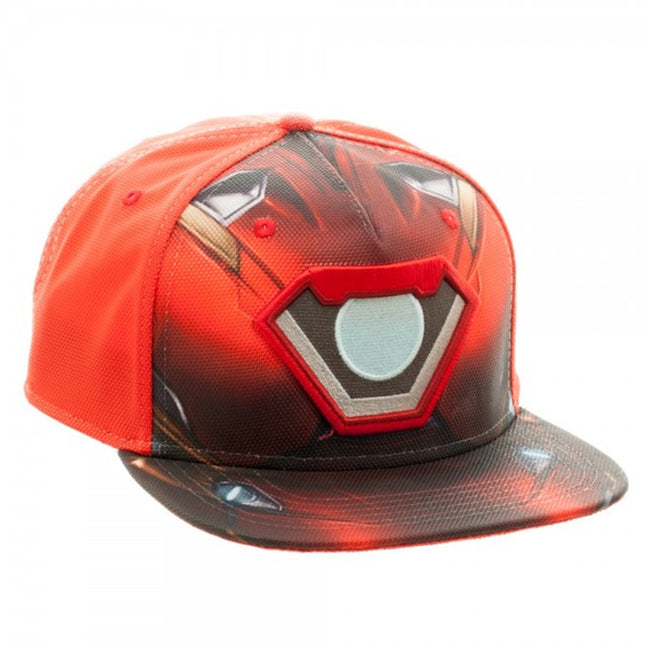 Marvel Civil War Iron Man Ballistic Sublimated Snapback Baseball Cap