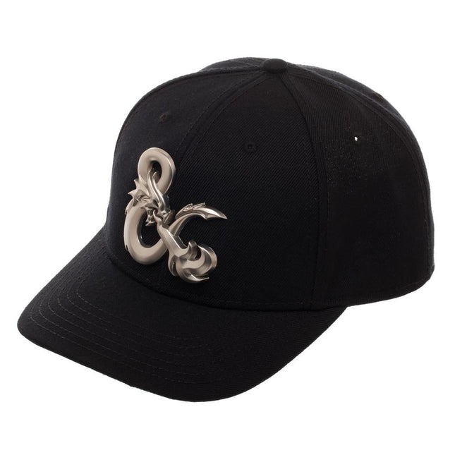 Dungeons & Dragons Ampersand Black Acrylic Wo Snapback Baseball Cap