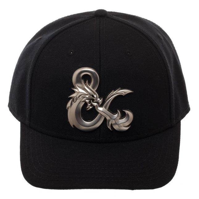 Dungeons & Dragons Ampersand Black Acrylic Wo Snapback Baseball Cap