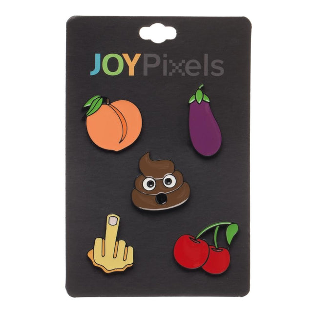 Emoji One Lapel Button Pin Badge Set