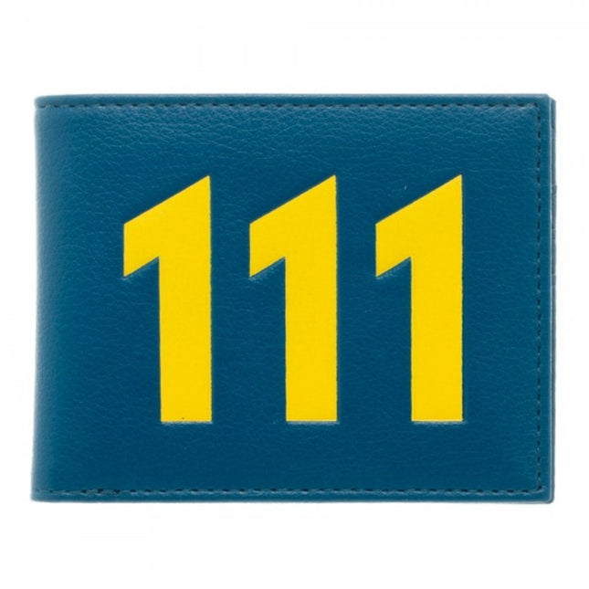 Fallout 4 Blue 111 Bi-Fold Wallet