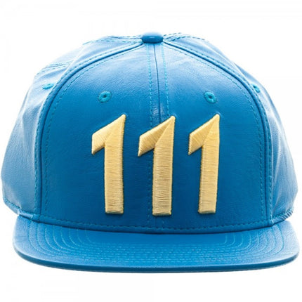 Fallout 111 Flat Brim Adjustable Snapback Baseball Cap