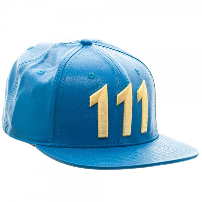 Fallout 111 Flat Brim Adjustable Snapback Baseball Cap