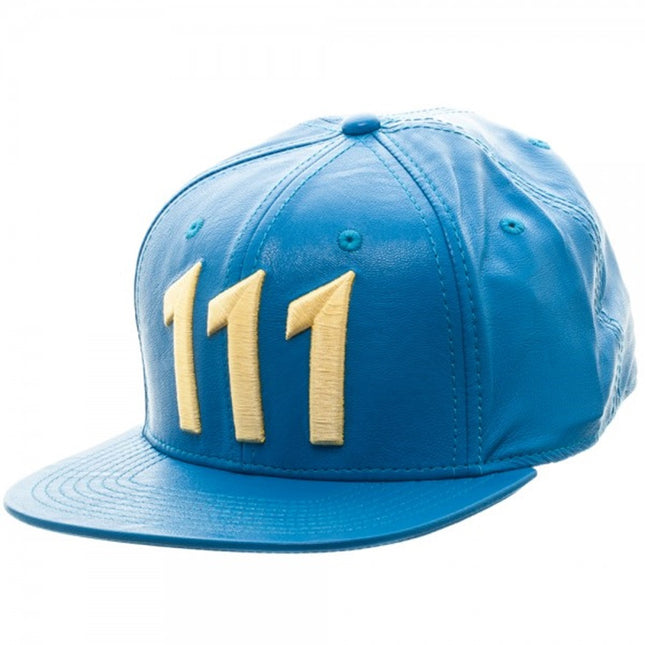 Fallout 111 Flat Brim Adjustable Snapback Baseball Cap