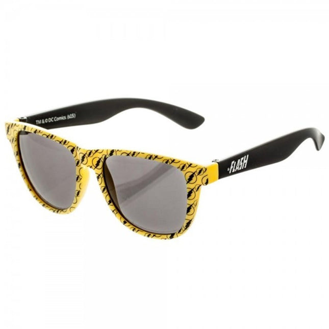 DC Comics Flash Patterned Sunglasses w/ Case