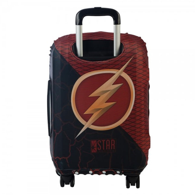 DC Comics Flash Travel Carry On Luggage Cover for Suitcase 18-22 inches