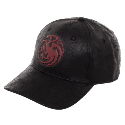 Game of Thrones Targaryen distressed PU Baseball Cap