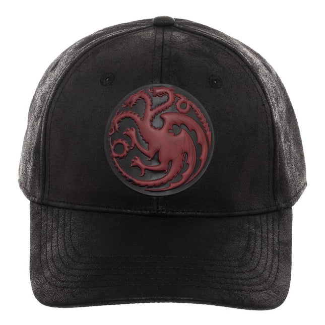 Game of Thrones Targaryen distressed PU Baseball Cap