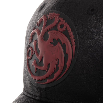 Game of Thrones Targaryen distressed PU Baseball Cap