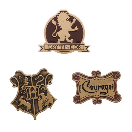 Harry Potter Gryffindor Mini Lapel Pin Badge Set