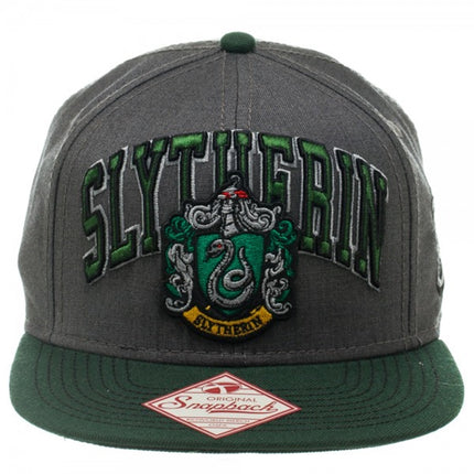 Harry Potter Slytherin Embroidered Adjustable Snapback Baseball Cap
