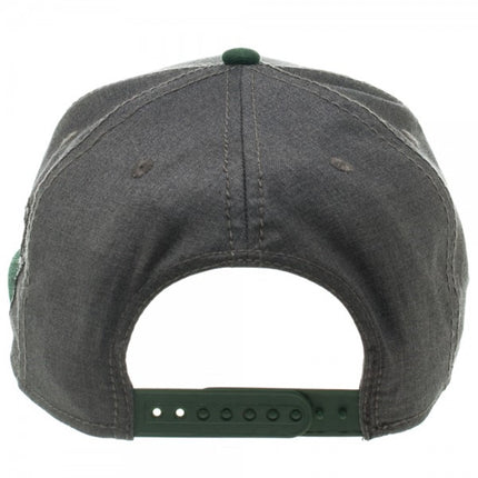 Harry Potter Slytherin Embroidered Adjustable Snapback Baseball Cap