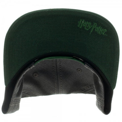 Harry Potter Slytherin Embroidered Adjustable Snapback Baseball Cap