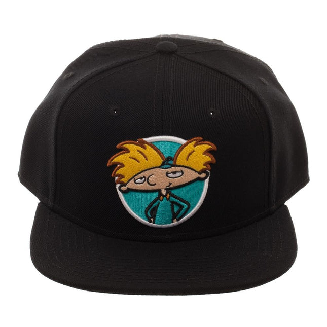 Hey Arnold! Black Snapback Baseball Cap