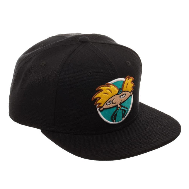 Hey Arnold! Black Snapback Baseball Cap