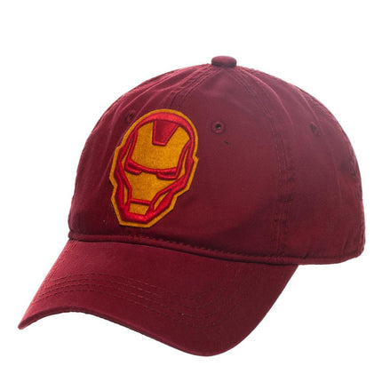 Iron Man Logo Adjustable Dad Hat Baseball Cap