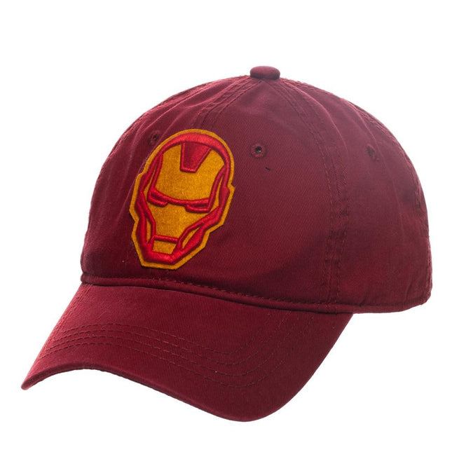 Iron Man Logo Adjustable Dad Hat Baseball Cap