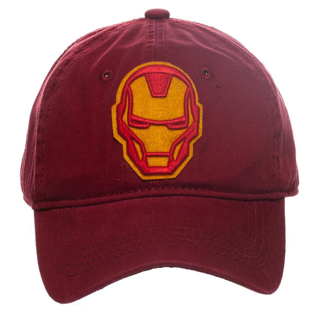 Iron Man Logo Adjustable Dad Hat Baseball Cap