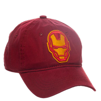 Iron Man Logo Adjustable Dad Hat Baseball Cap