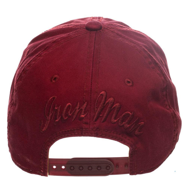 Iron Man Logo Adjustable Dad Hat Baseball Cap
