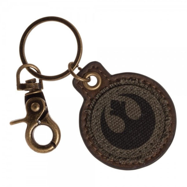 Star Wars Episode 8 Rebel Key Chain Holder Brown/Olive Green