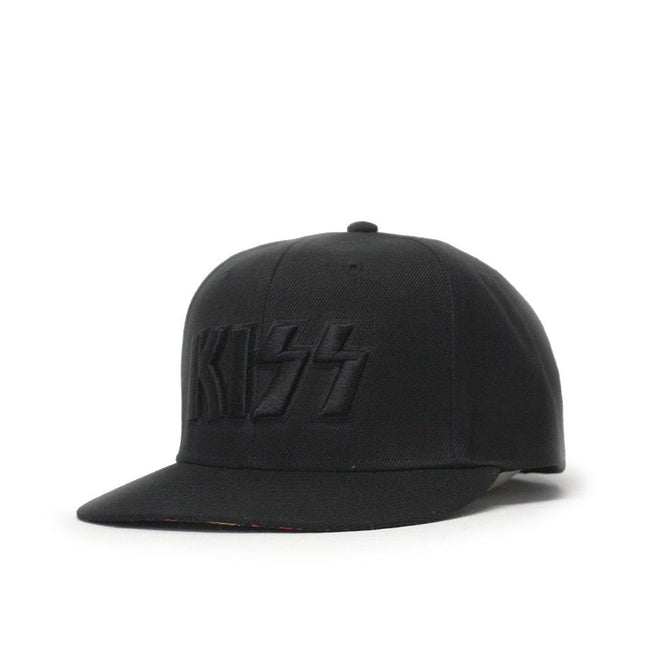 KISS Band Neon Faces Adjustable Snapback Flat Brim Baseball Cap