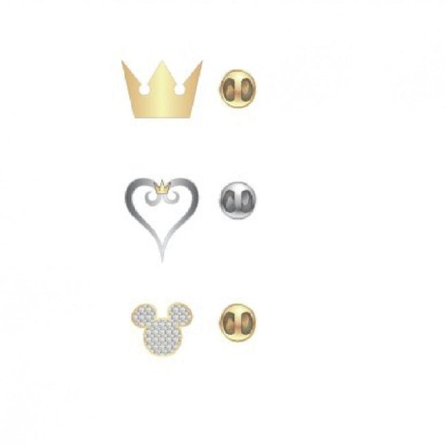 Kingdom Hearts Lapel Button Pin Badge Set II
