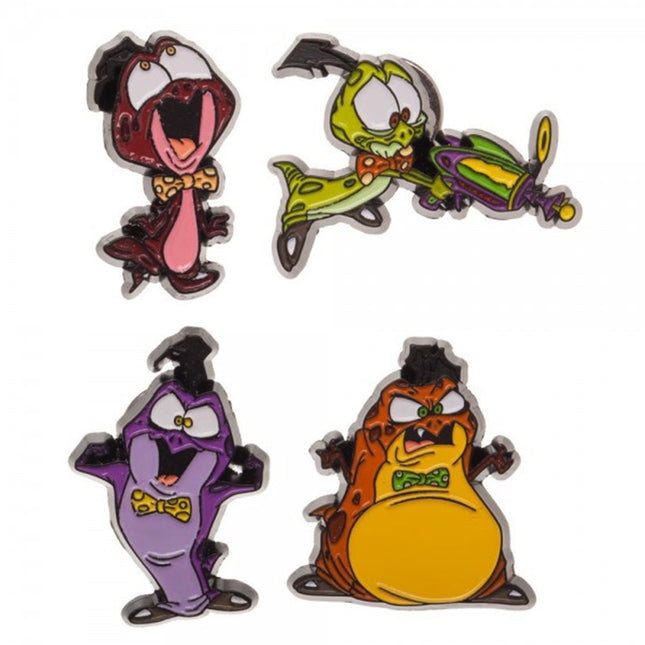 Looney Tunes Space Jam Lapel Pin 4 Pack Badge Set