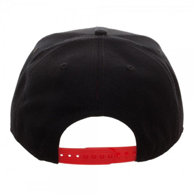 Nintendo Pixelated Super Mario 8 Bit Sublimated Flat Bill Snapback Baseball Cap