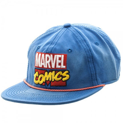Marvel Comics Washed Unstructured 6 Panel Snapback Baseball Cap