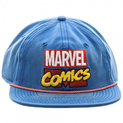 Marvel Comics Washed Unstructured 6 Panel Snapback Baseball Cap