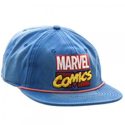 Marvel Comics Washed Unstructured 6 Panel Snapback Baseball Cap