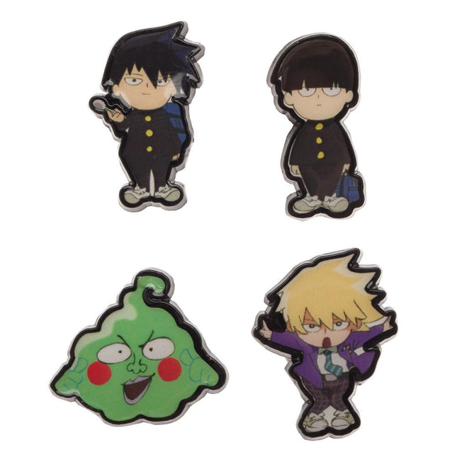 Mob Psycho 100 Lapel Button Pin Badge Set