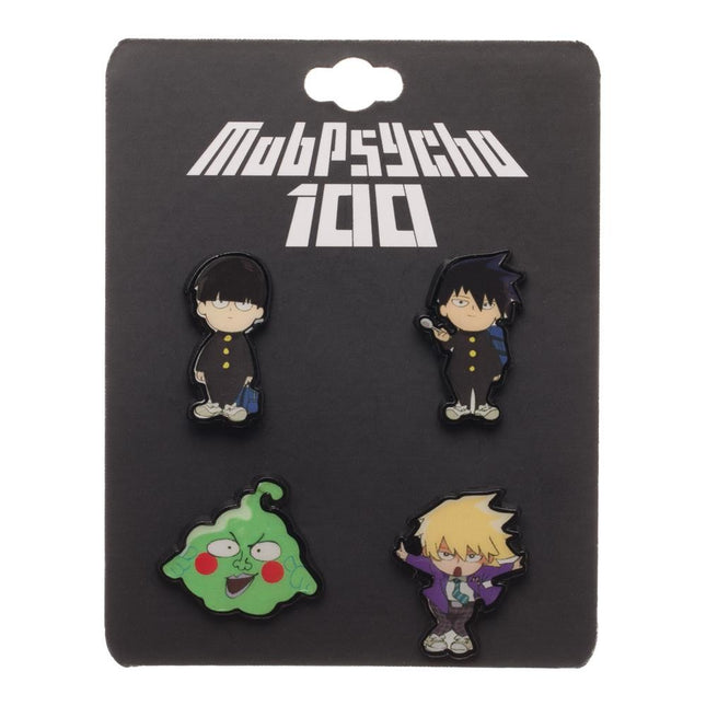 Mob Psycho 100 Lapel Button Pin Badge Set