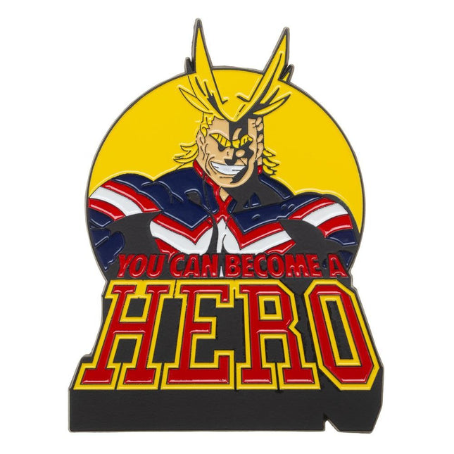 My Hero Academia All Might Lapel Pin Badge