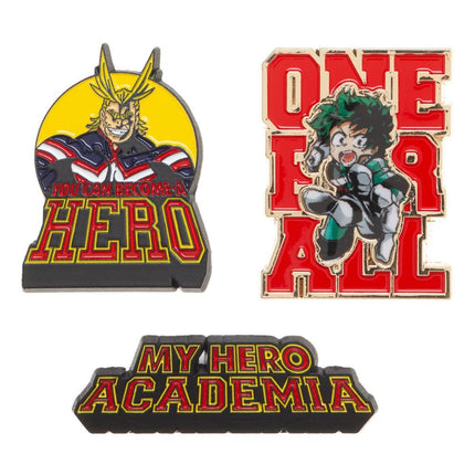 My Hero Academia Lapel Pin Badge Set